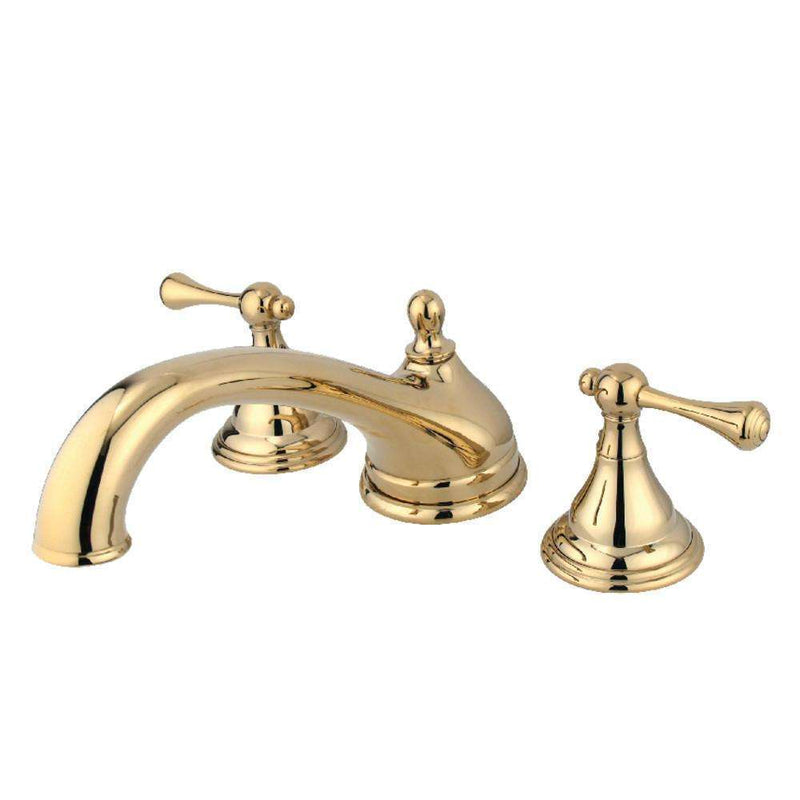 Kingston Brass KS5532BL Roman Tub Filler, Polished Brass