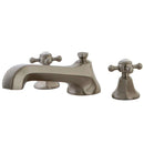 Kingston Brass KS4308BX Roman Tub Filler, Brushed Nickel