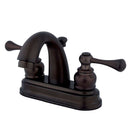 Kingston Brass KB5615BL 4 in. Centerset Bath Faucet Bronze