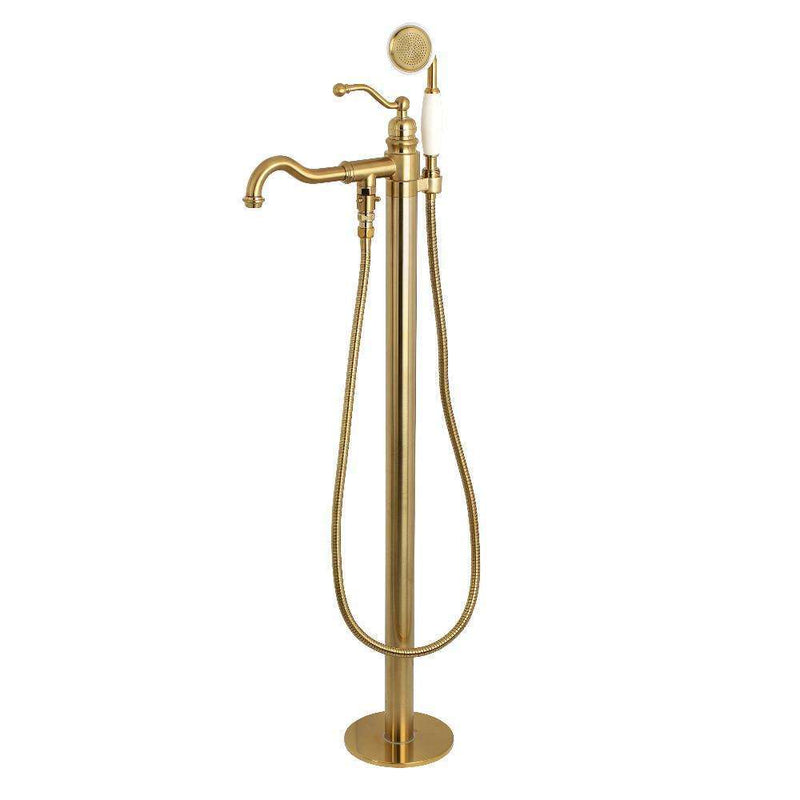 Kingston Brass KS7137ABL Freestanding Roman Tub Filler