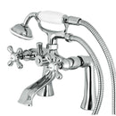 Kingston Brass KS268C Deck Mount Clawfoot Tub Faucet