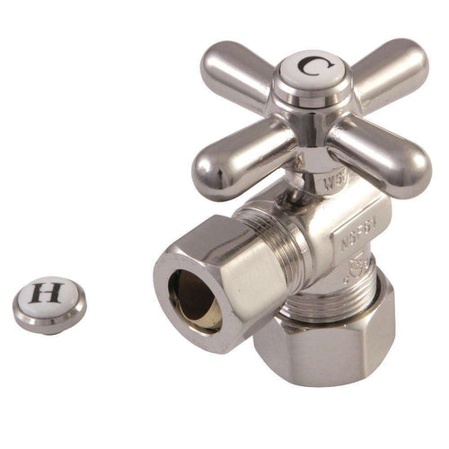 Kingston CC54408X O.D. Comp, 1/2" O.D. Comp Ag Shut-off