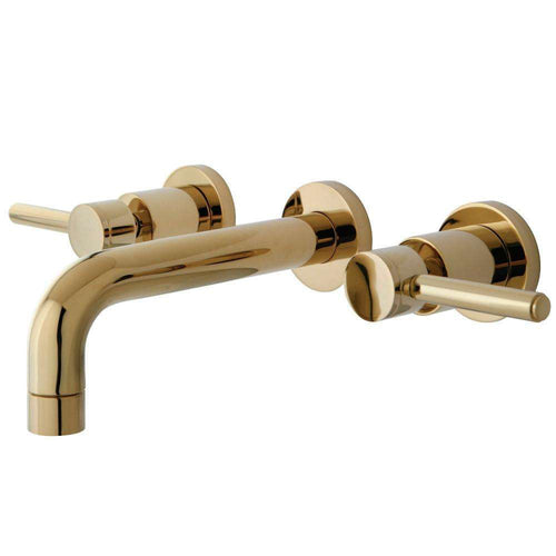 Kingston KS8122DL Concord 2-Hnd Wall Mount Bath Faucet
